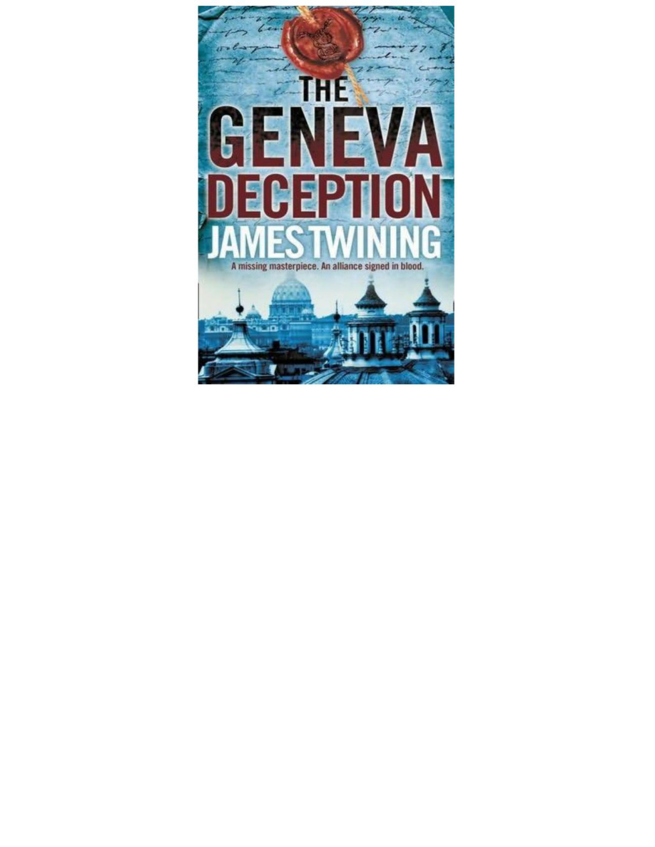 The Geneva Deception James twinning Kitap Kapağı