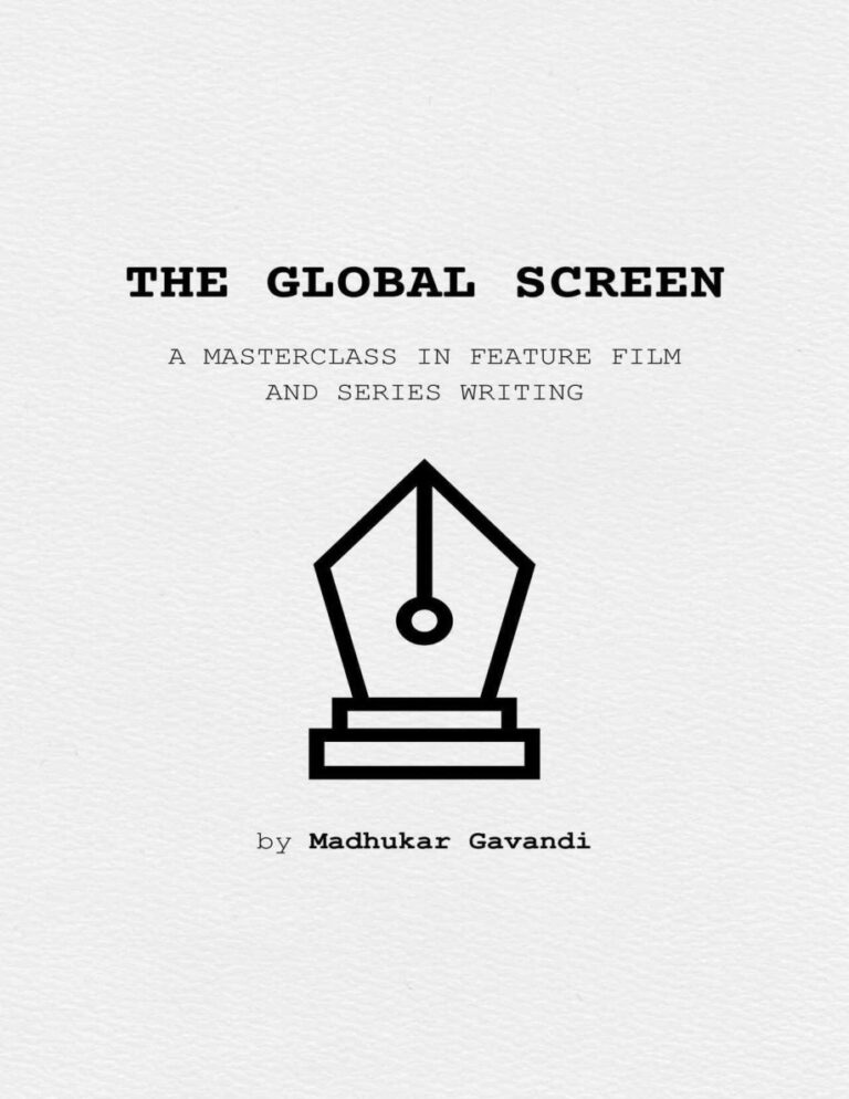 The Global Screen Madhukar Gavandi Kitap Kapağı