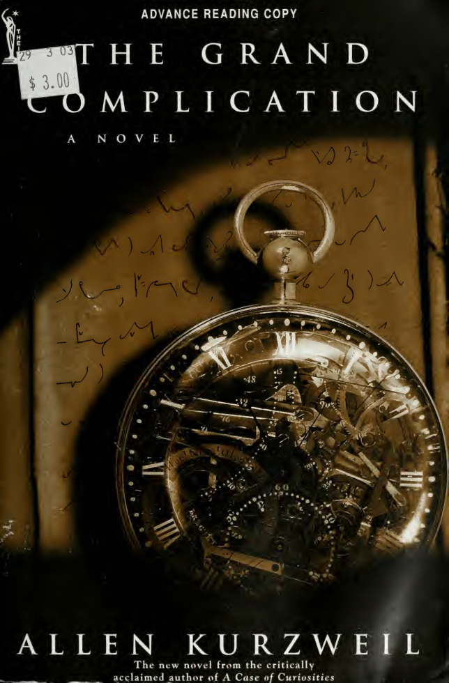 The Grand Complication Allen Kurzweil Kitap Kapağı