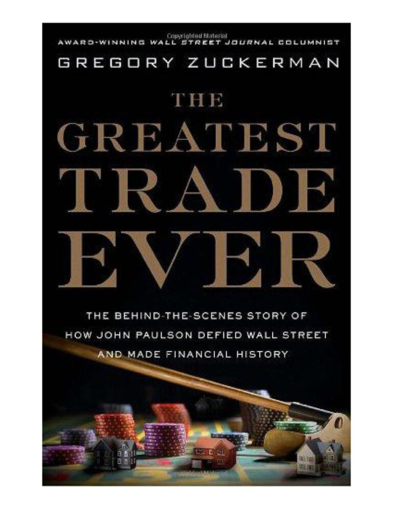 The Greatest Trade Ever The Behind the scenes Story Kitap Kapağı