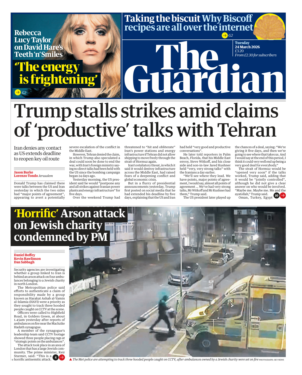 The Guardian 24 March 2026 The Guardian Kitap Kapağı