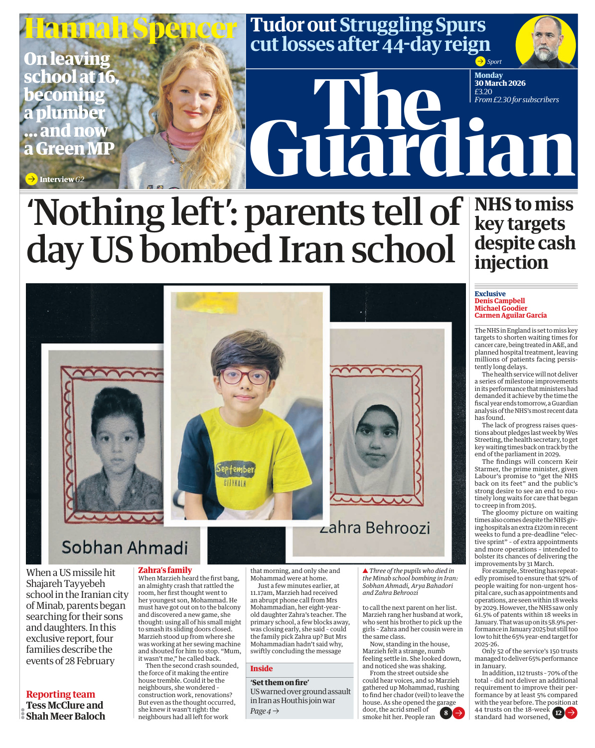 The Guardian March 30 2026 PDF Download