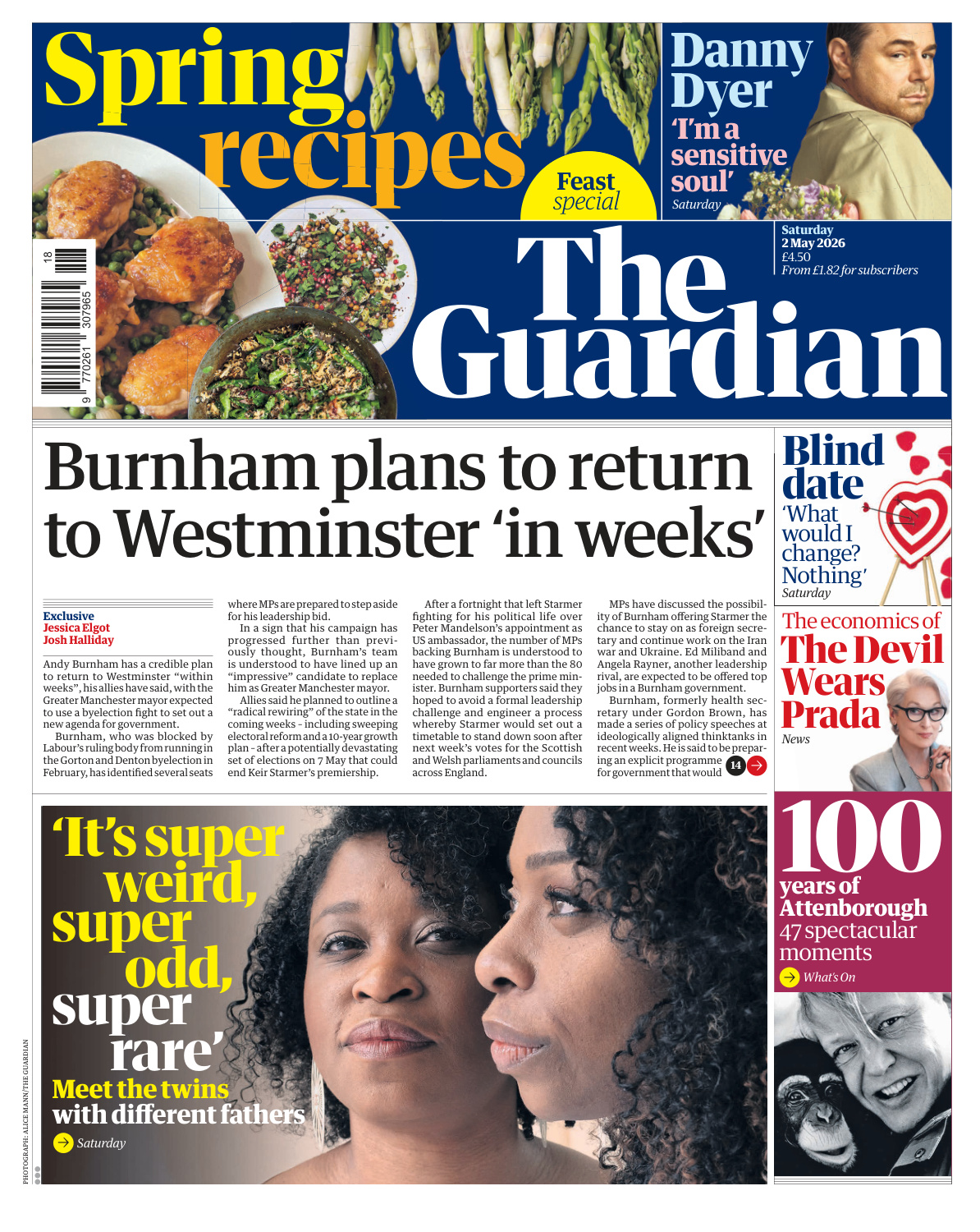 The Guardian May 02 2026 The Guardian Kitap Kapağı