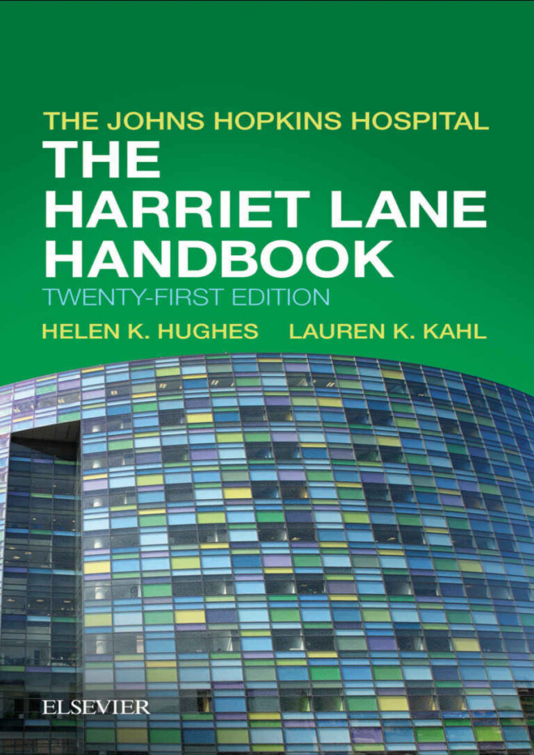 The Harriet Lane Handbook Mobile Medicine Series etc Z Library Kitap Kapağı