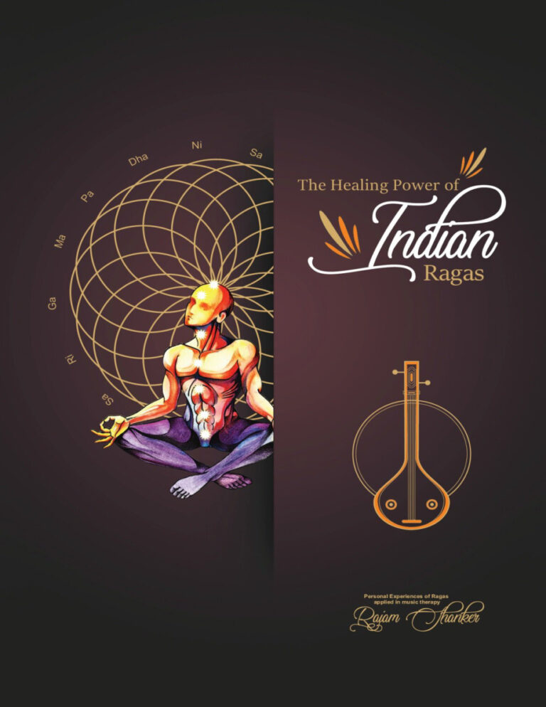 The Healing Power of Indian Ragas Rajam Shanker Kitap Kapağı