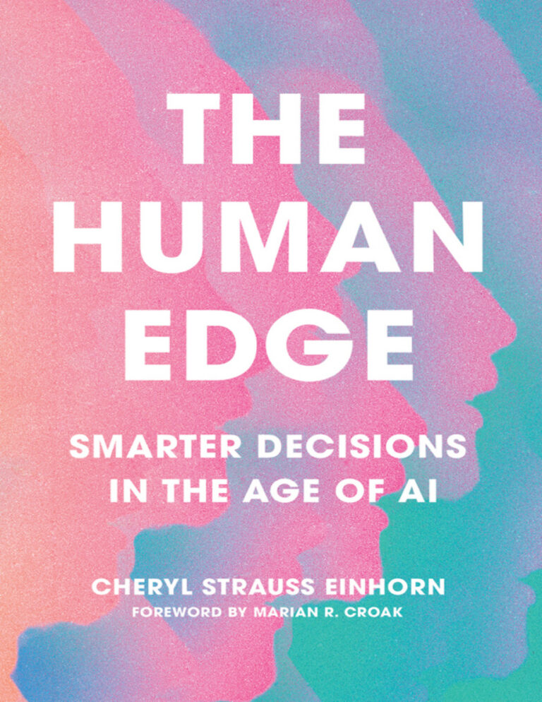 The Human Edge Cheryl Strauss Einhorn Kitap Kapağı