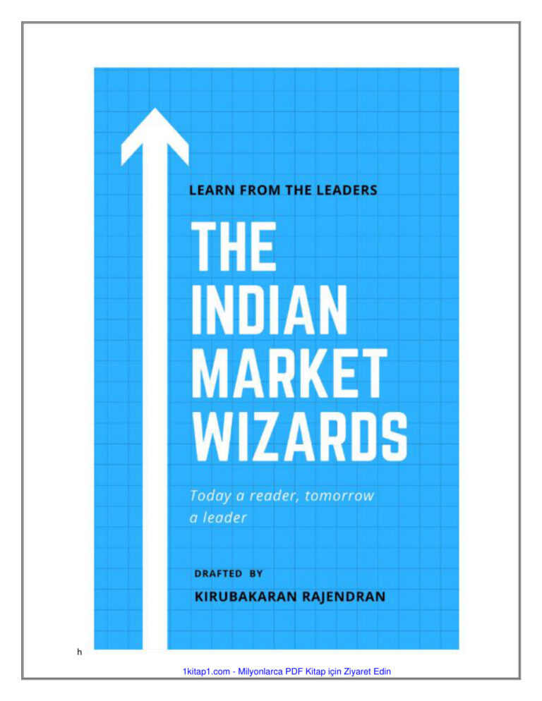 The Indian Market Wizards Kirubakaran Rajendran Z 240816 Kitap Kapağı