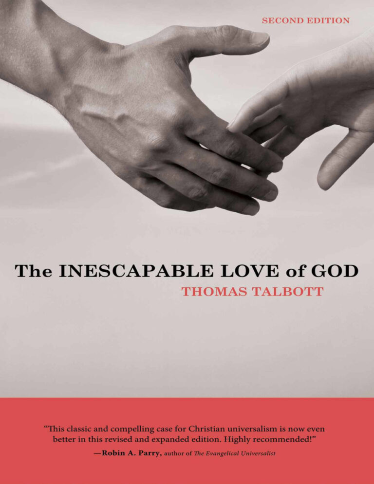 The Inescapable Love of God Thomas Talbott Kitap Kapağı