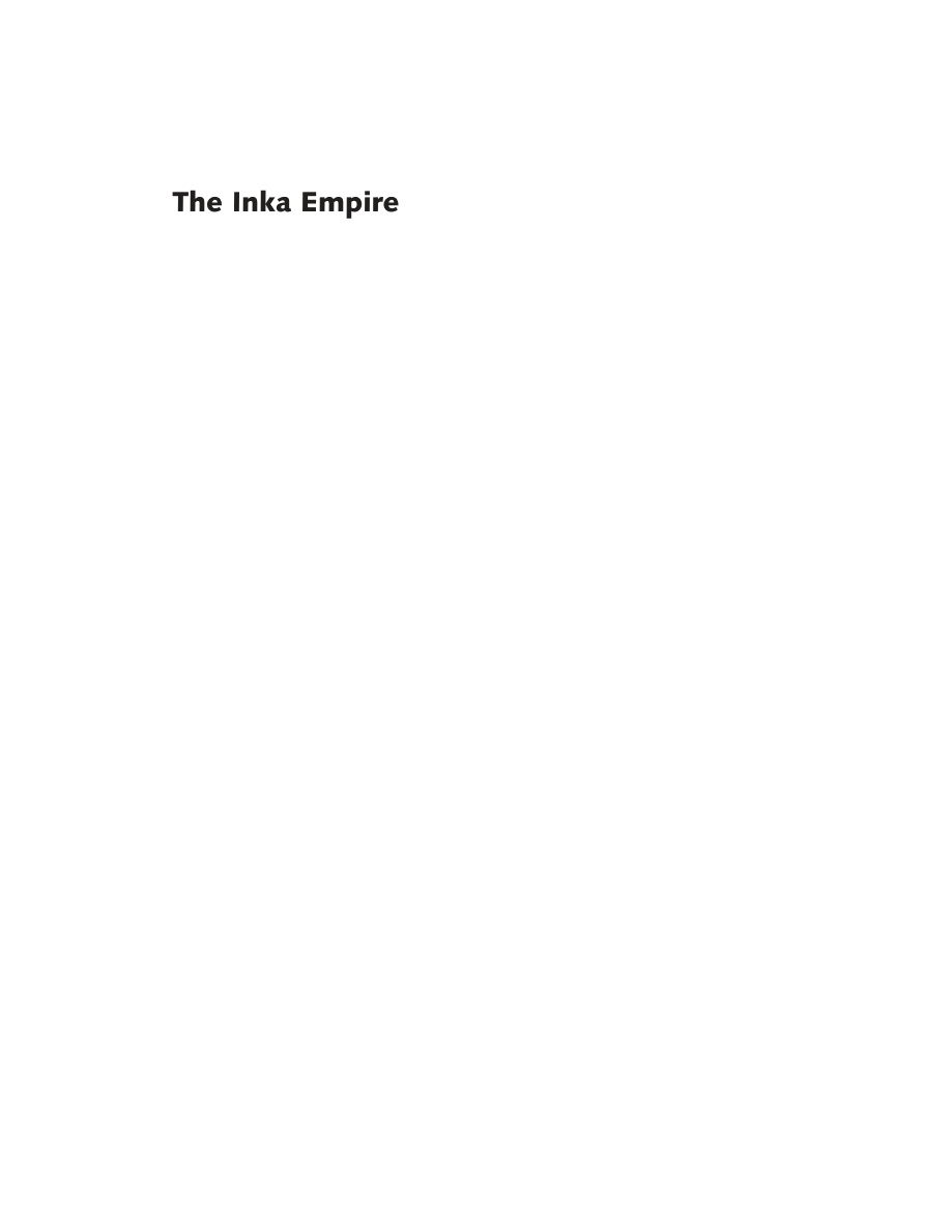 The Inka Empire PDF Download