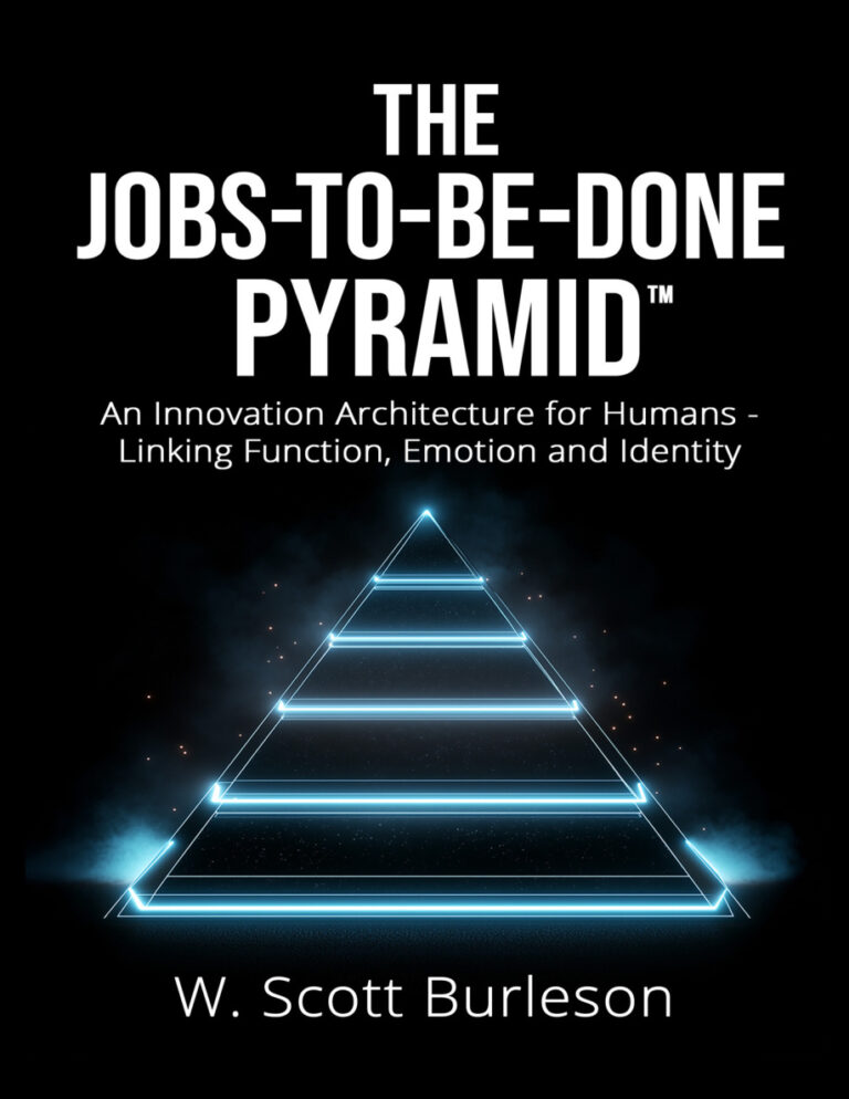 The Jobs to be Done Pyramid Scott Burleson Kitap Kapağı