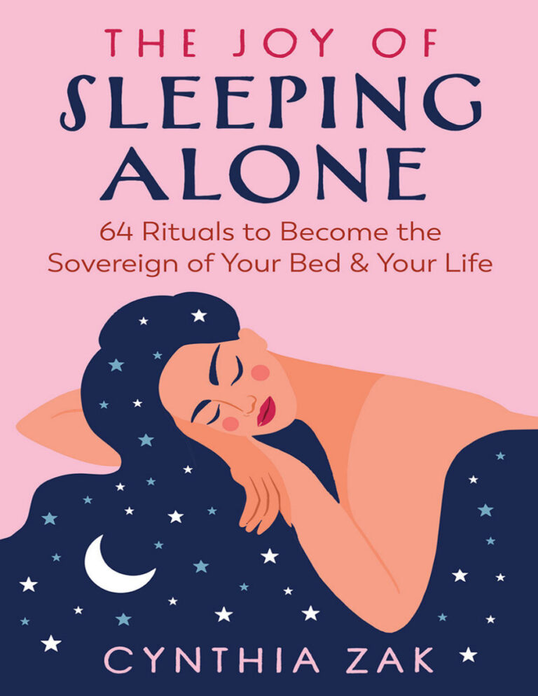 The Joy of Sleeping Alone Cynthia Zak Kitap Kapağı