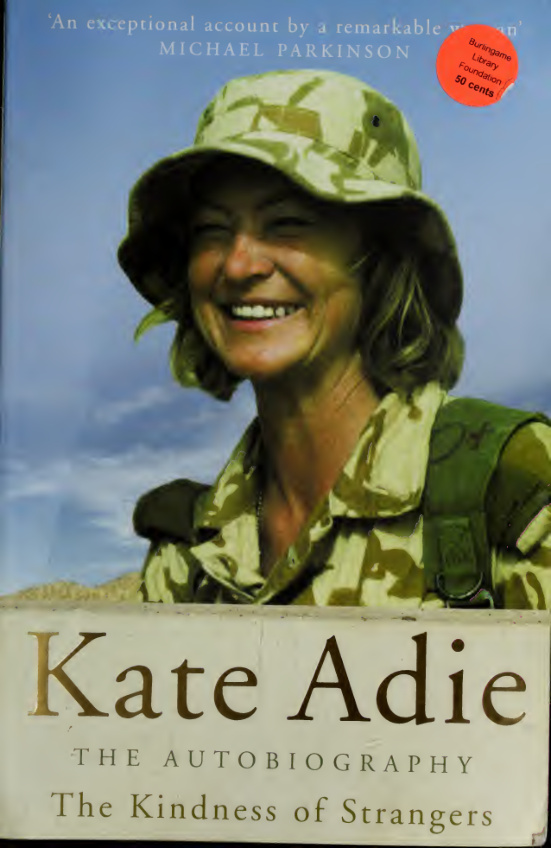 The Kindness of Strangers Kate Adie Kitap Kapağı