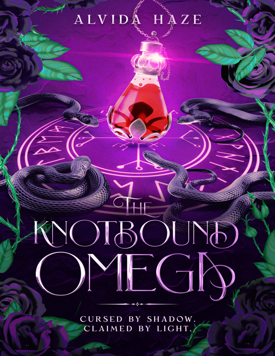The Knotbound Omega Romantasy Omegaverse Novel Alvida Haze Kitap Kapağı