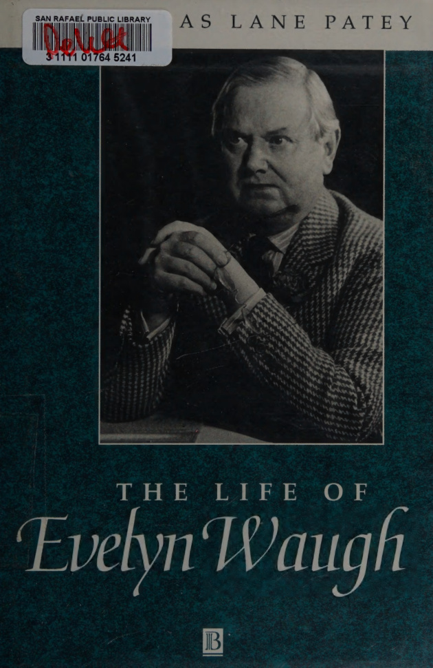 The Life of Evelyn Waugh Douglas Lane Patey Kitap Kapağı