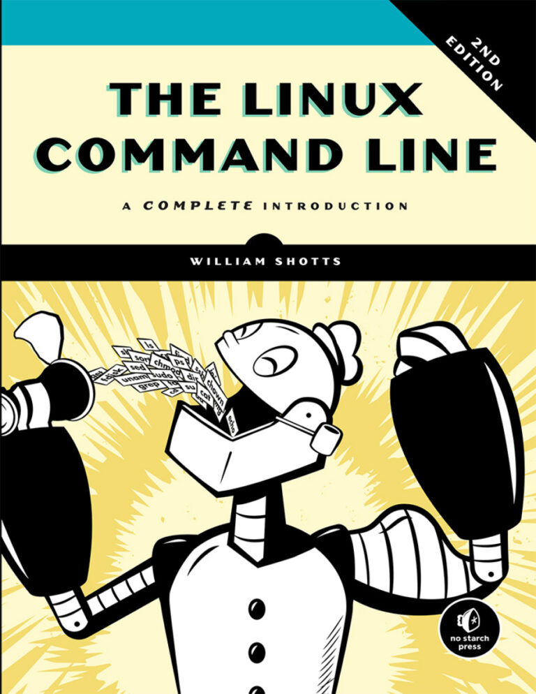 The Linux Command Line A Complete Kitap Kapağı
