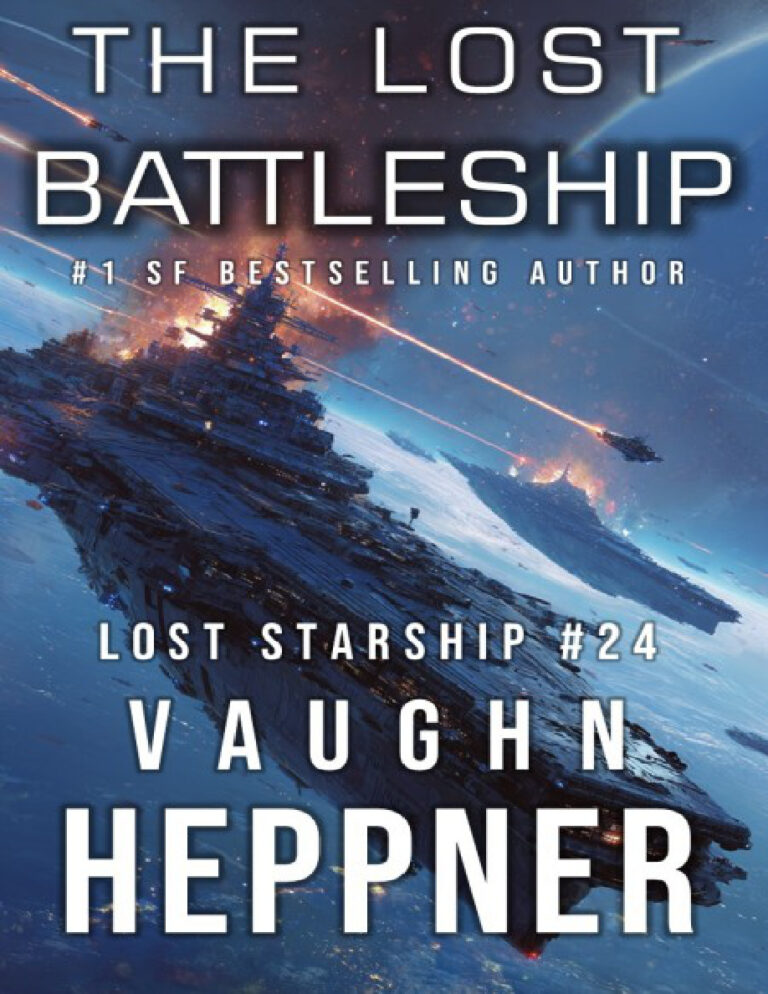 The Lost Battleship Vaughn Heppner Kitap Kapağı