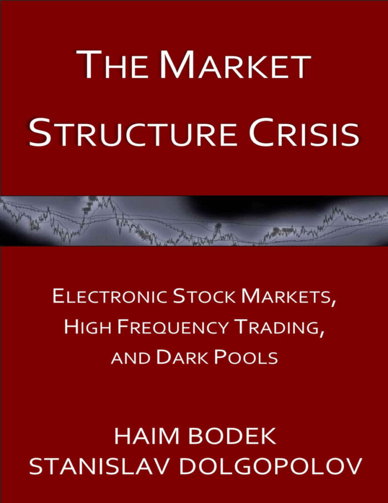 The Market Structure Crisis Electronic Stock Markets High Frequency Kitap Kapağı
