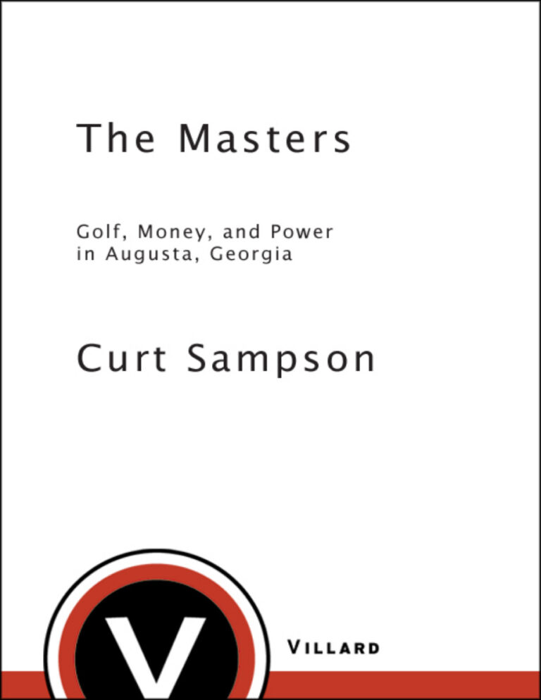 The Masters Curt Sampson Kitap Kapağı
