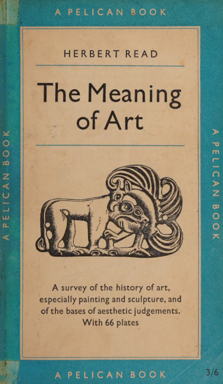 The Meaning of Art Herbert Read Kitap Kapağı