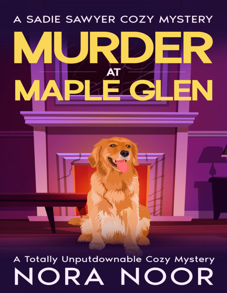 The Murder at Maple Glen Nora Noor Kitap Kapağı