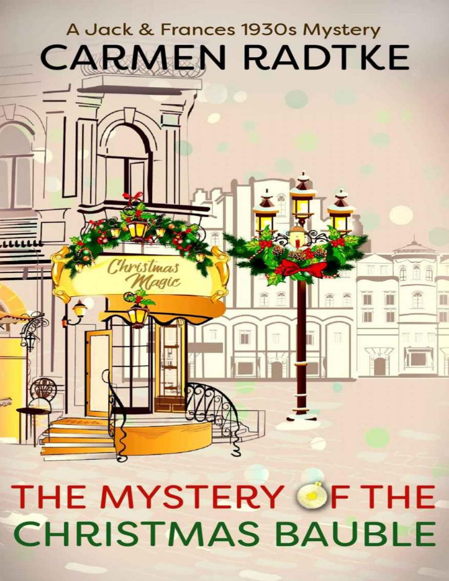The Mystery of the Christmas Bauble Carmen Radtke Kitap Kapağı
