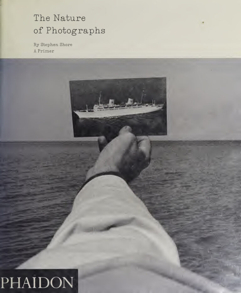 The Nature of Photographs Stephen Shore Kitap Kapağı