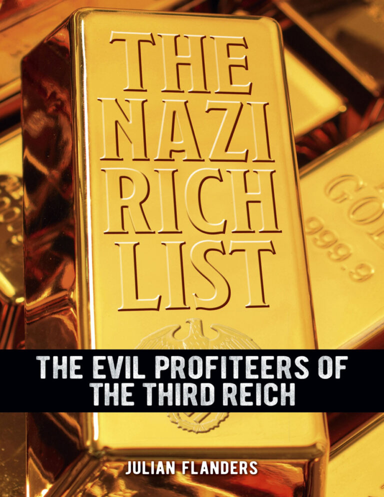 The Nazi Rich List Julian Flanders Kitap Kapağı