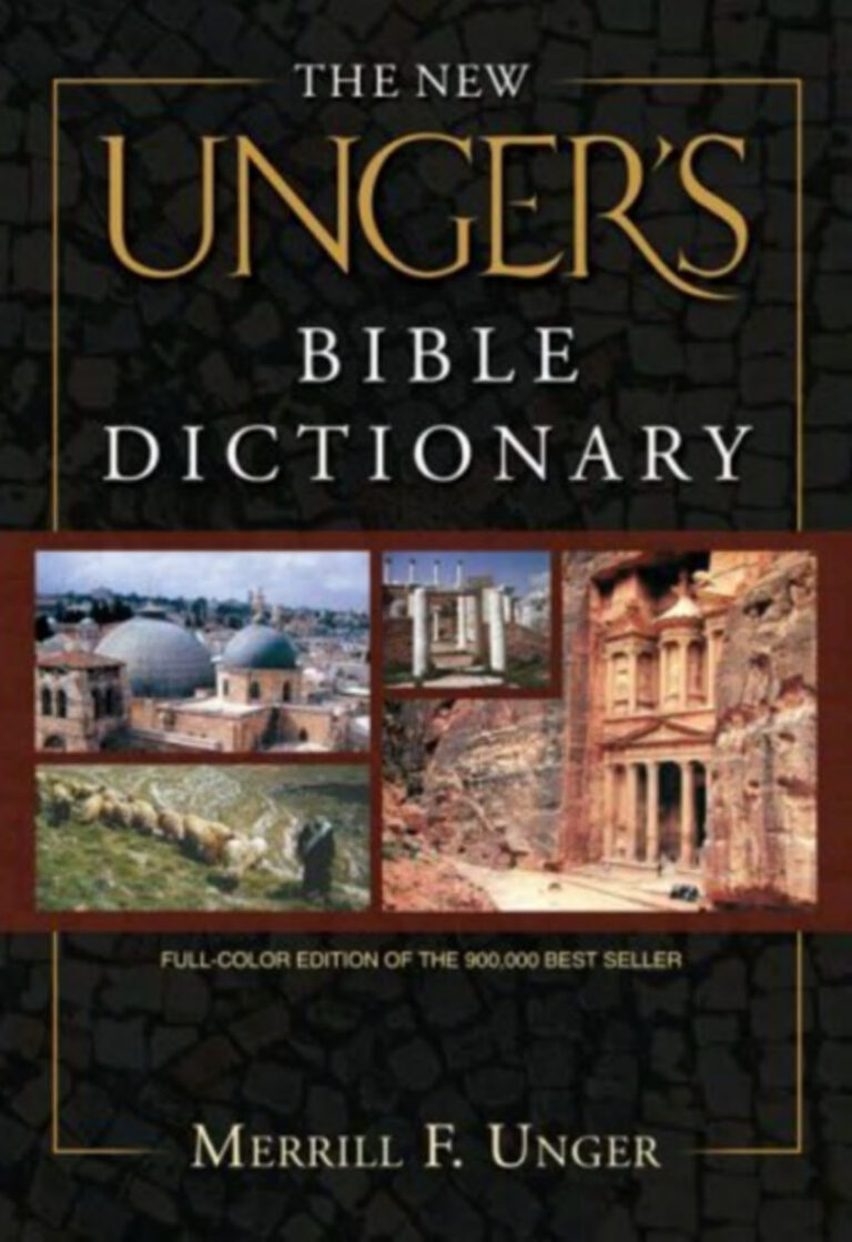 The New Ungers Bible Dictionary Merrill f Unger Kitap Kapağı