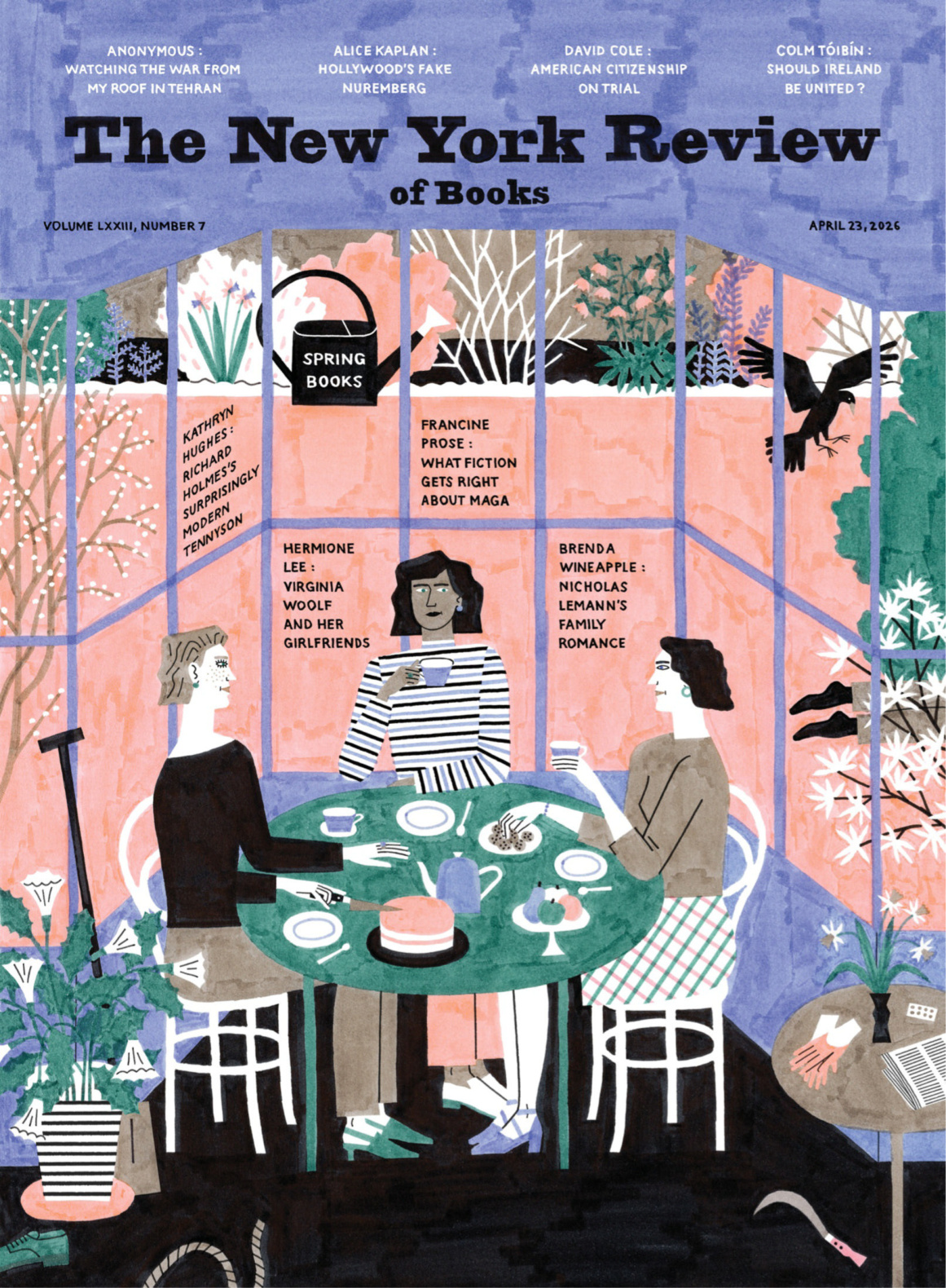 The New York Review of Books Vol LXXIII No 07 April 23 2026 The New York Review of Books Kitap Kapağı