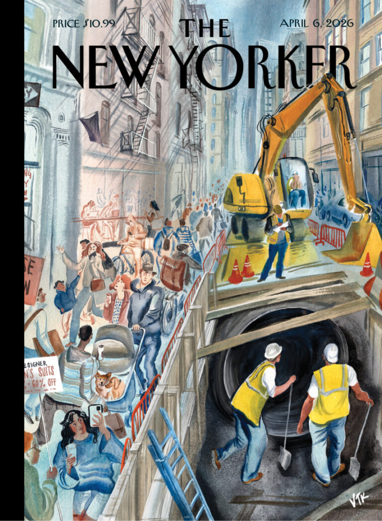 The New Yorker April 06 2026 The New Yorker Kitap Kapağı