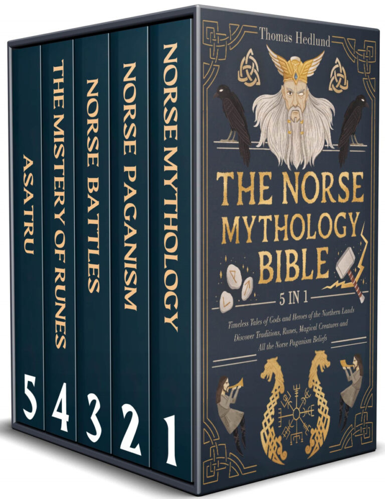 The Norse Mythology Bible Thomas Hedlund Kitap Kapağı