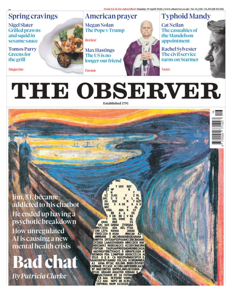 The Observer 19 April 2026 The Observer Kitap Kapağı