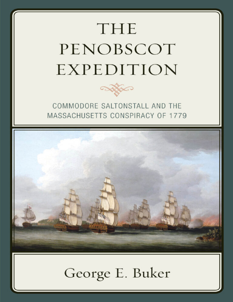 The Penobscot Expedition George E Buker Kitap Kapağı