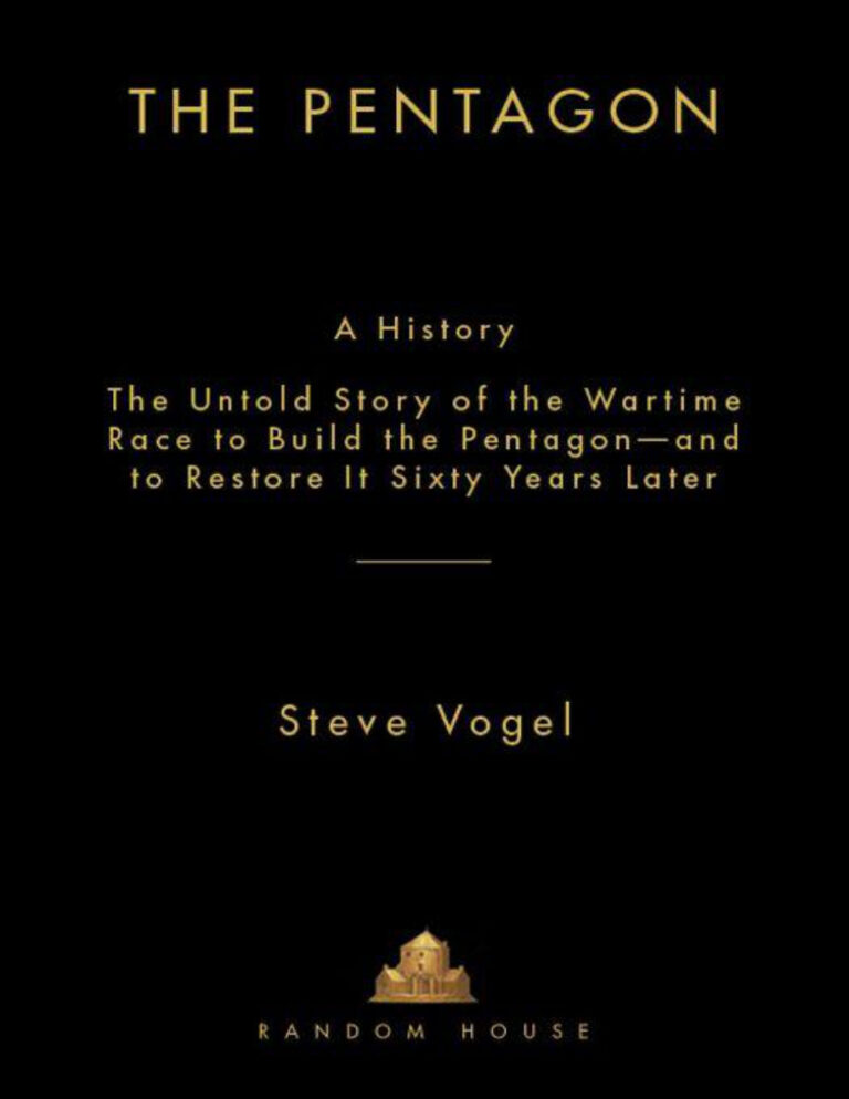 The Pentagon A History Steve Vogel Kitap Kapağı