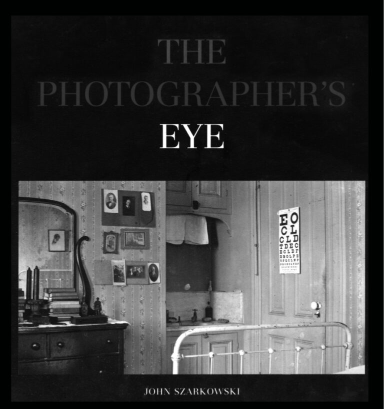 The Photographers Eye John Szarkowski Kitap Kapağı