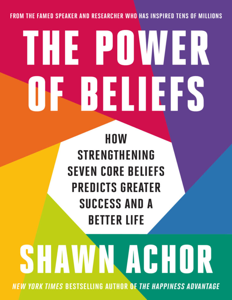 The Power of Beliefs Shawn Achor Kitap Kapağı