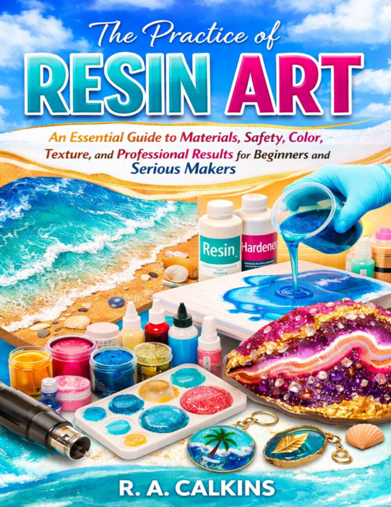 The Practice of Resin Art R A Calkins Kitap Kapağı