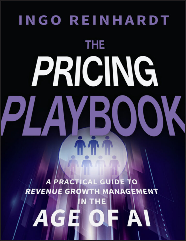 The Pricing Playbook Ingo Reinhardt Kitap Kapağı