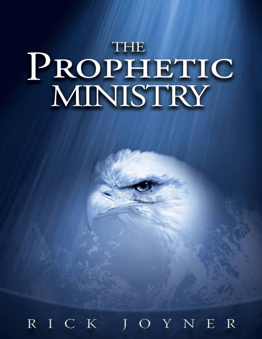 The Prophetic Ministry Rick Joyner Kitap Kapağı