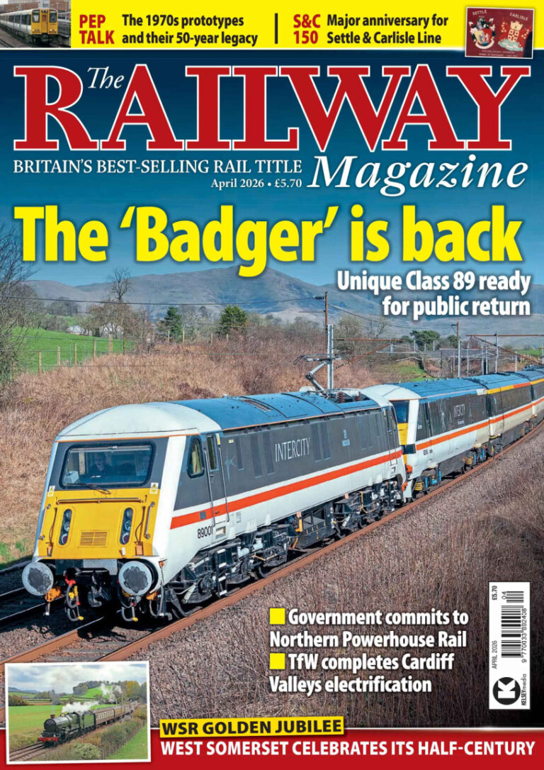 The Railway Magazine April 2026 The Railway Magazine Kitap Kapağı