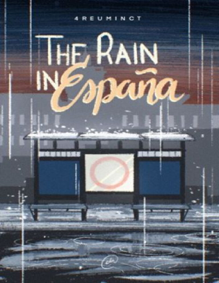 The Rain in Espana 1 Gwy Saludes Kitap Kapağı