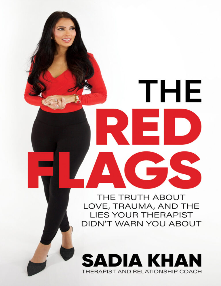 The Red Flags Sadia Khan Kitap Kapağı