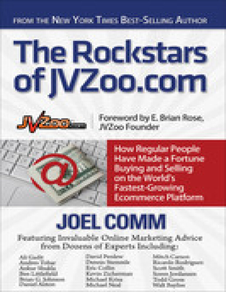 The Rockstars of JVZoocom Joel comm Kitap Kapağı