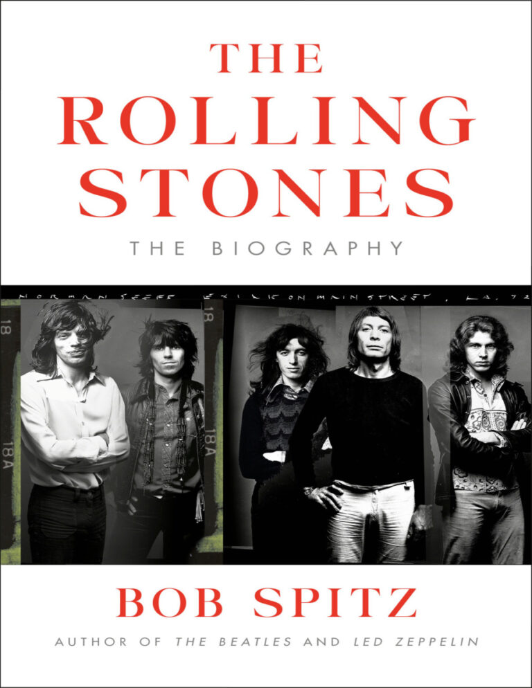 The Rolling Stones The Biography Bob Spitz Kitap Kapağı