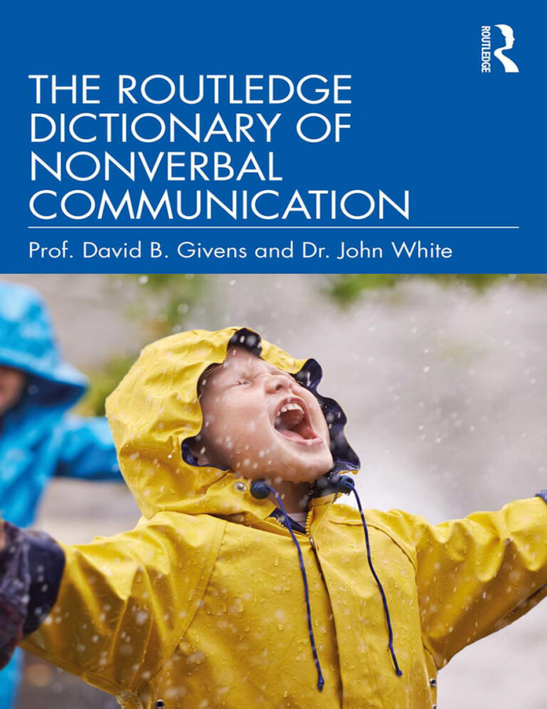 The Routledge Dictionary of Non Verbal Communication David Givens Kitap Kapağı