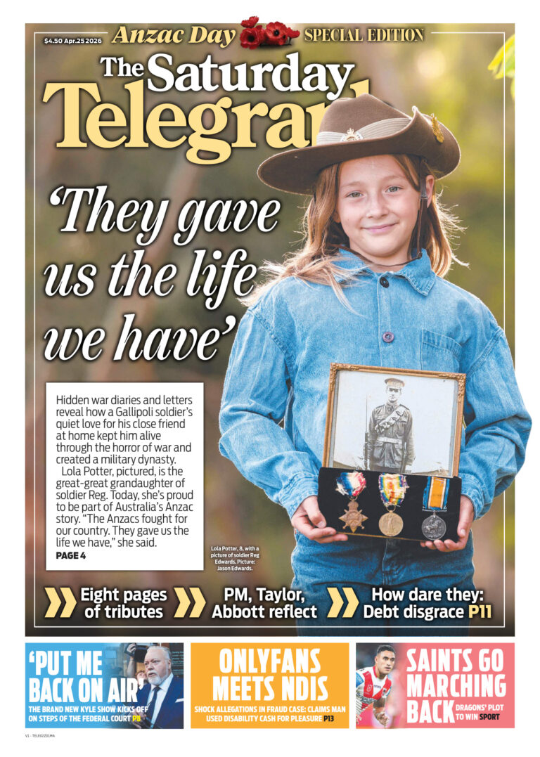 The Saturday Telegraph Australia 25 April 2026 The Saturday Telegraph Australia Kitap Kapağı