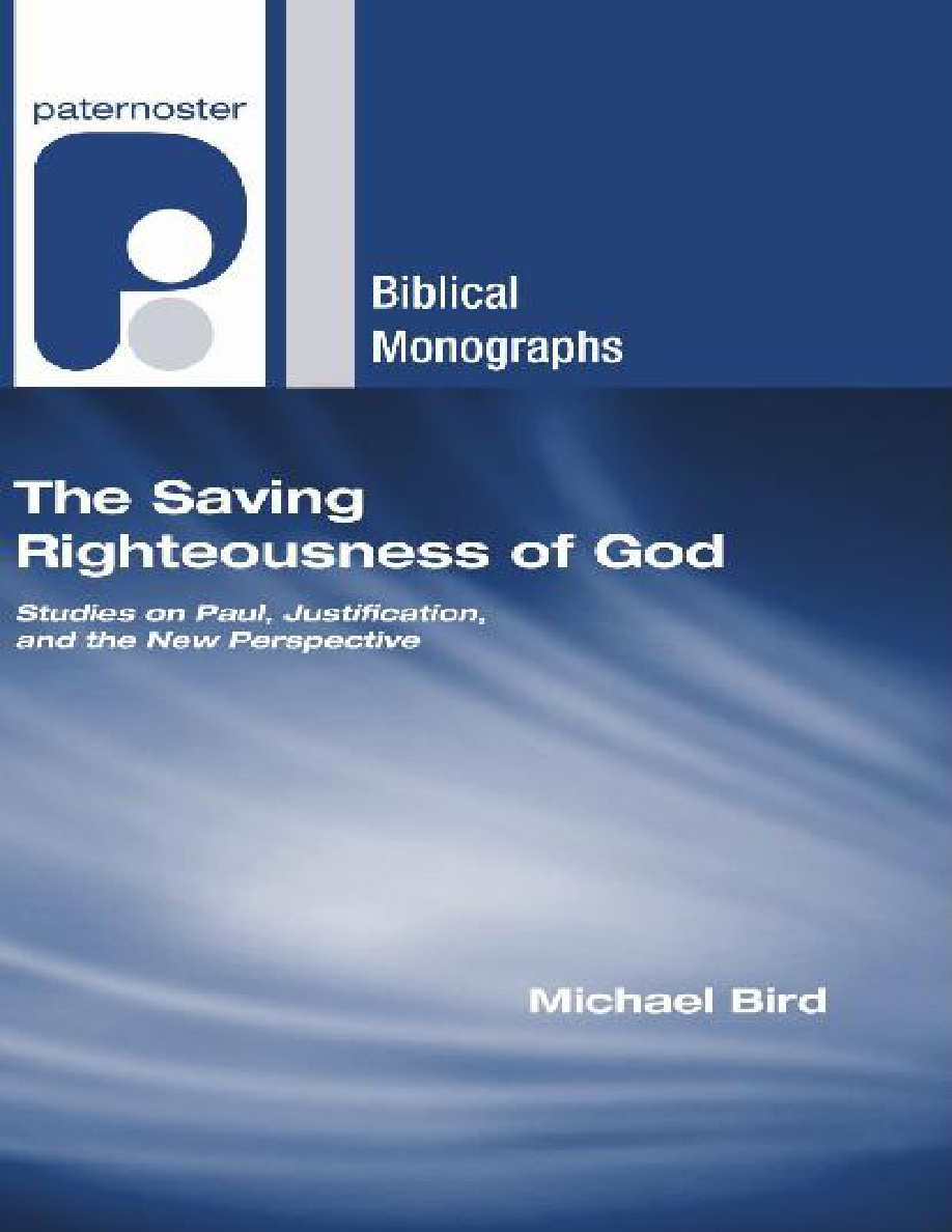 The Saving Righteousness of God PDF Download