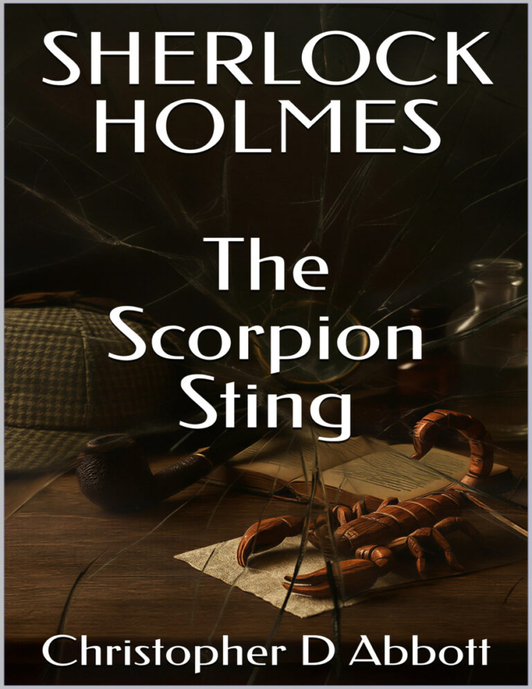 The Scorpion Sting Christopher D Abbott Kitap Kapağı