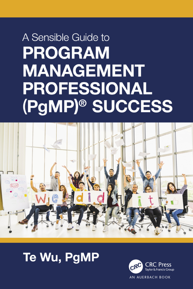 The Sensible Guide to Program Management Professional Te Wu Kitap Kapağı