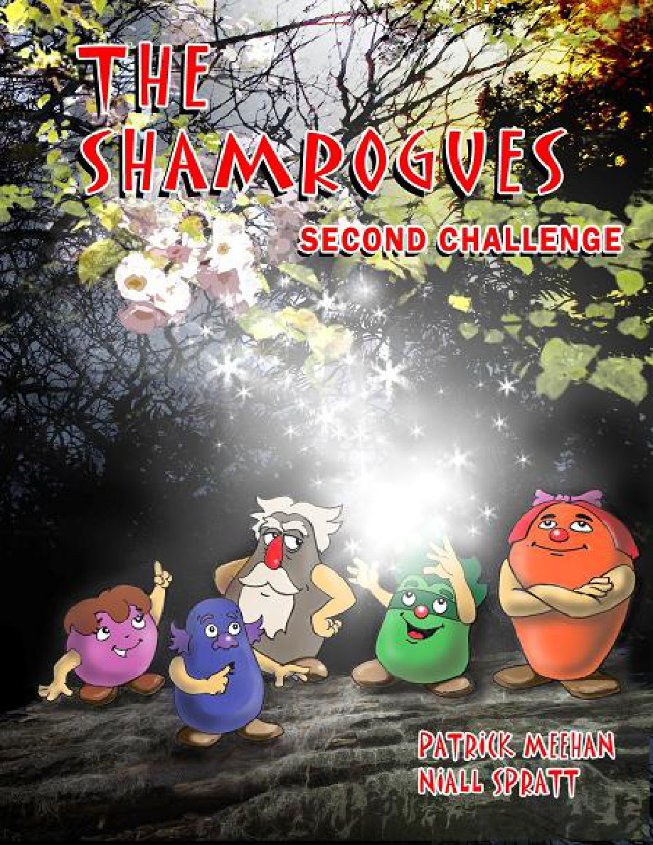 The Shamrogues second challenge Niall Spratt Kitap Kapağı